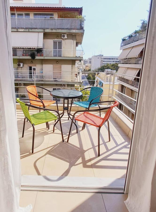 Popart -Spacious 3Rdfl 1Bdr W/Balcony/View Apartment Атина Екстериор снимка